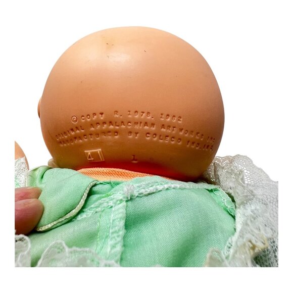 Cabbage Patch Kids Doll Coleco 1985 Signed Xavier Roberts Preemie Bald - Picture 3 of 9